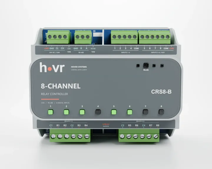 HVR-IO-DI8-RO8-B, вид спереди